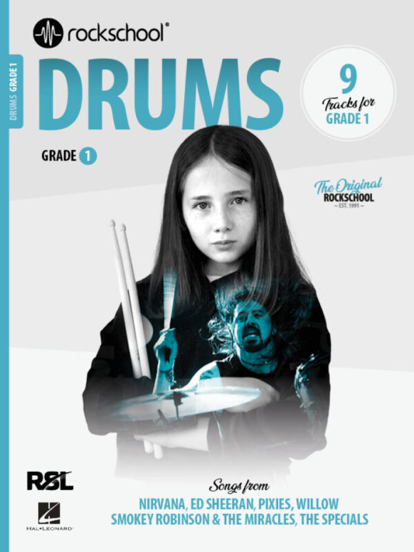 Rockschool Drums Grade 1 from 2024