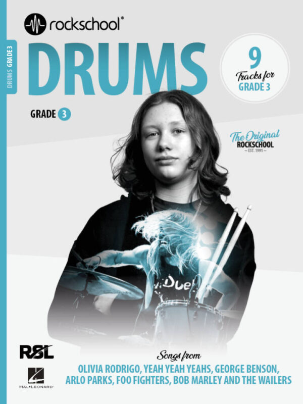 Rockschool Drums Grade 3 from 2024