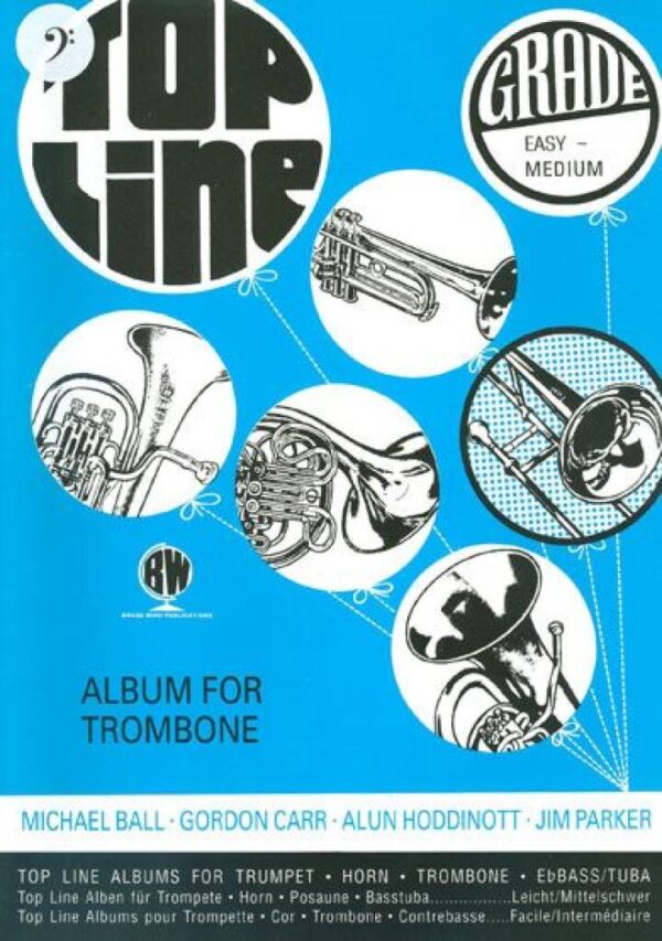 Top Line Album for Trombone Bass Clef