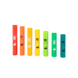 Boomwhackers 7-note treble extension set