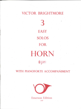 Brightmore: 3 Easy Solos for Horn